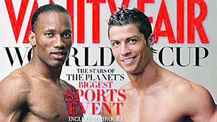 Ronaldo, indignado por compartir portada en &#039;Vanity Fair&#039;