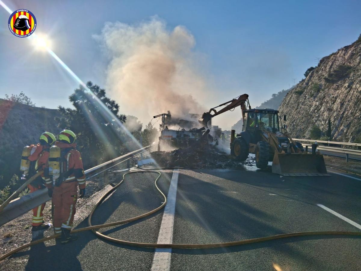 El obstáculo está provocando retenciones pero hay desvíos alternativos.