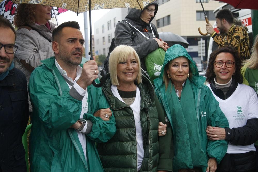 El "calor humano" arropa la marcha contra el cáncer