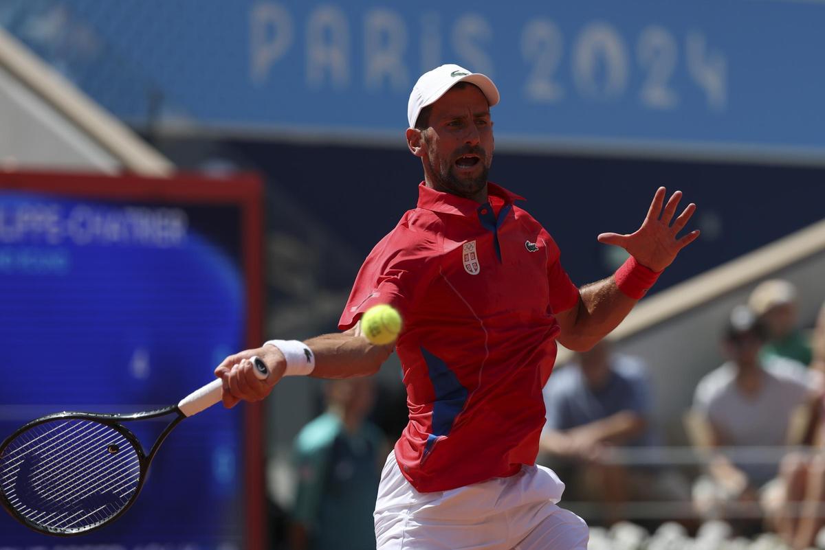 Novak Djokovic - Rafa Nadal: duelo de altura en los JJOO de París. Novak Djokovic - Rafa Nadal: duelo de altura en los JJOO de París.