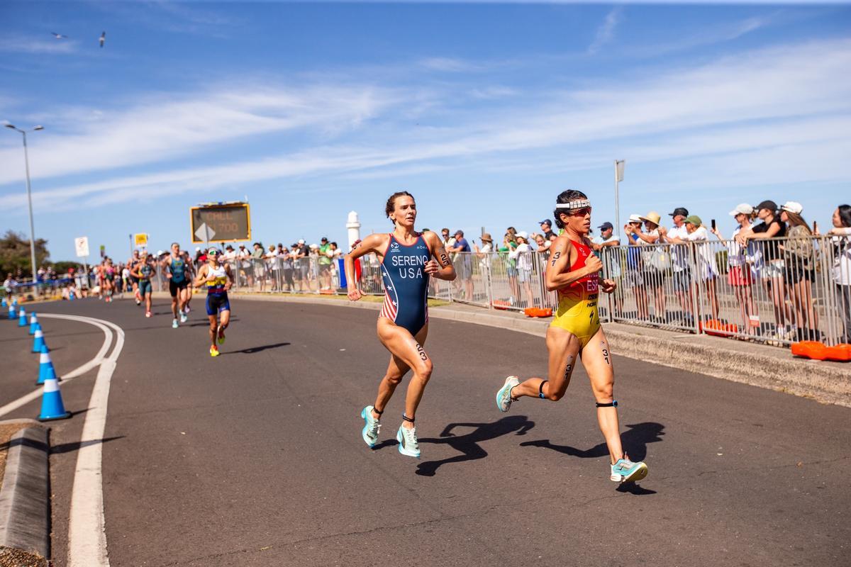 Miriam Casillas durante su participación en la Gran Final de las Series Mundiales.