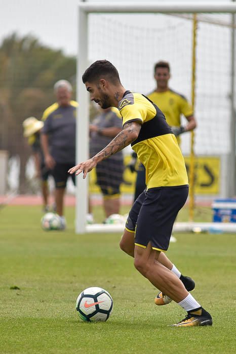 Entrenamiento de la Unión Deportiva Las Palmas