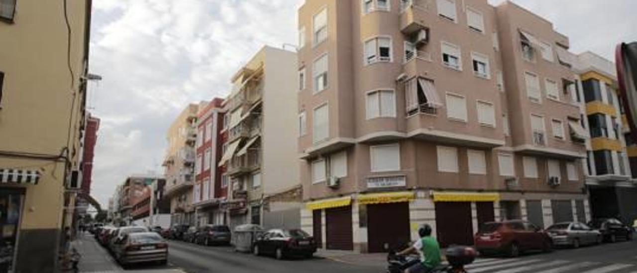 El barrio de Carrús, en foto de archivo, donde se concentran la mayor parte de usuarios del SAD.