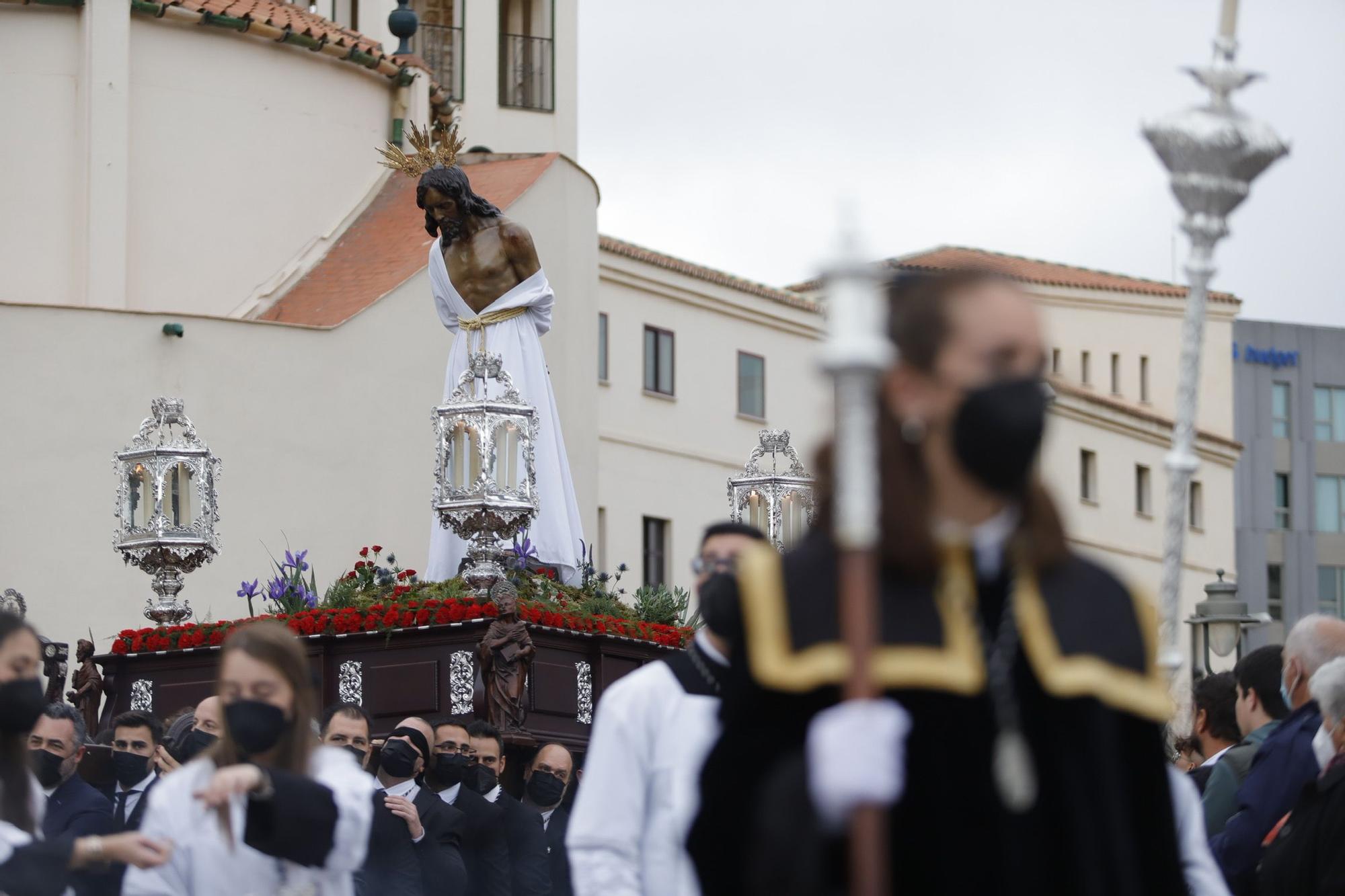 Desde Santo Domingo, la III Estación del Vía Crucis, el Cristo de la Humillación