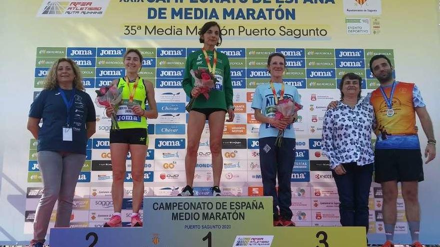 Medallas para Asturias en el Nacional máster de Media Maratón