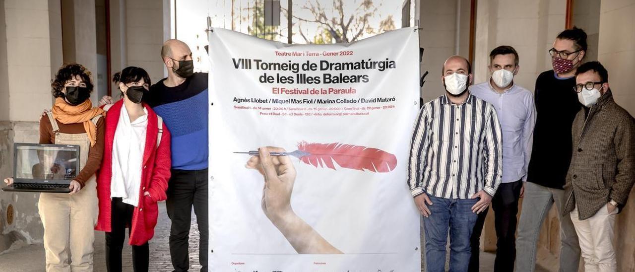 Los participantes y organizadores, en el Mar i Terra