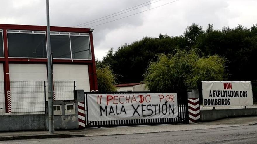 Cierre temporal del parque comarcal de bomberos por falta de personal