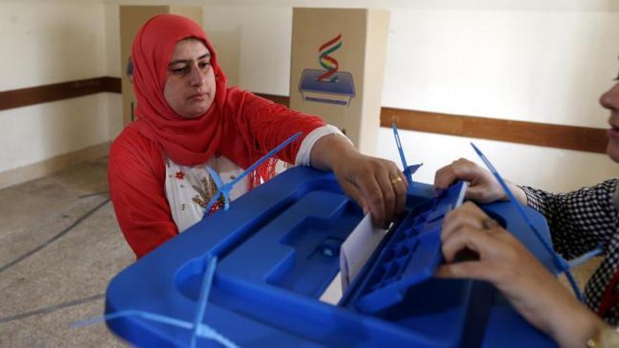 El Kurdistán iraquí vota hoy sobre su independencia