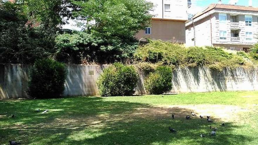 Una vista actual del Parque dos Patos de A Valenzá. // FdV