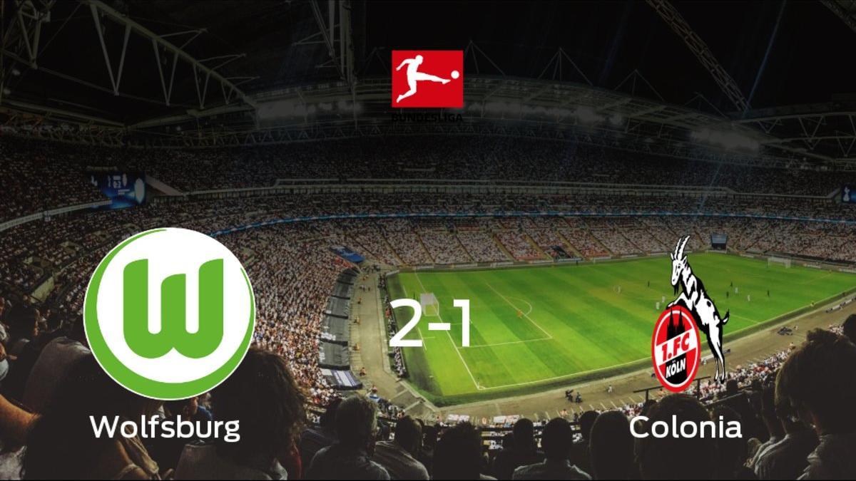 El Wolfsburg gana al Colonia por 2-1