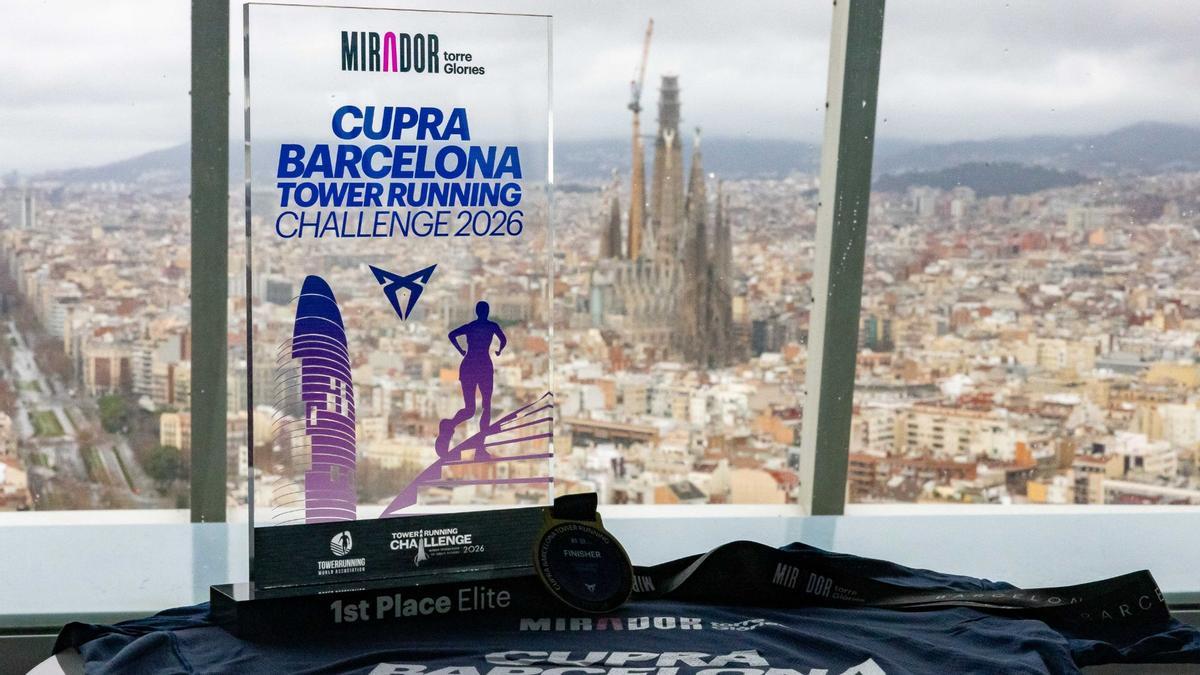 Ivan Vuletic, junto a Tea Faber, se proclamam campeones de la Cupra Barcelona Tower Running Challenge 2026, en la categoría masculino y femenino