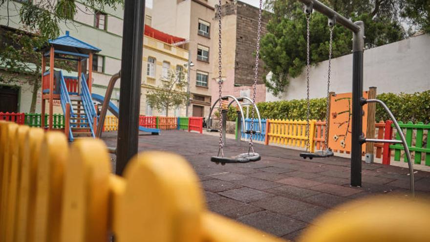Un parque infantil de Santa Cruz.