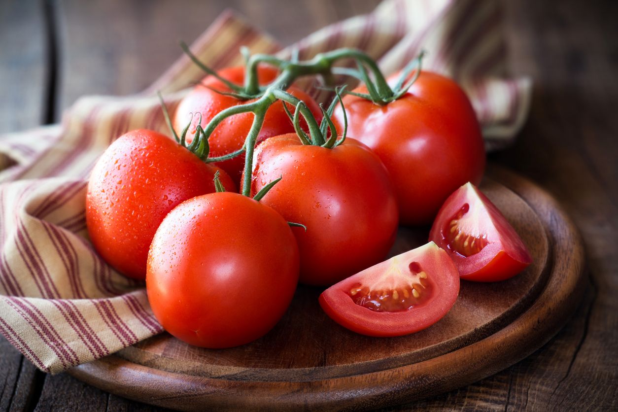 El poder antioxidante del tomate.