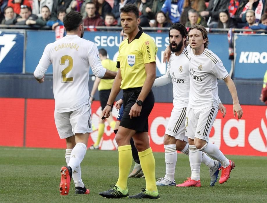 Las mejores imágenes del Osasuna - Real Madrid.