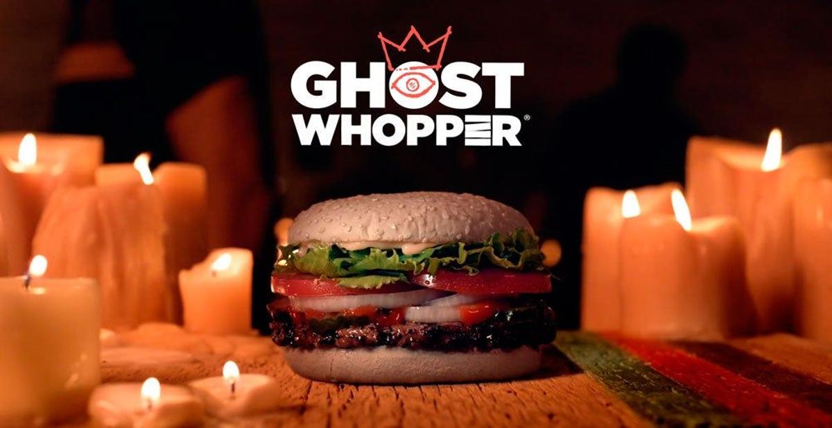 Planes de la semana: Burger King presenta la nueva 'Ghost Whopper'