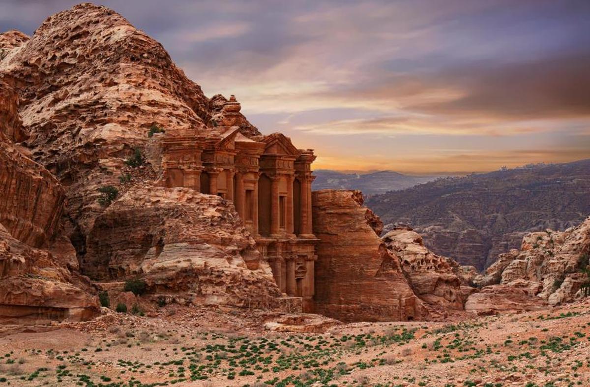 Imatge d'arxiu d'una fotografia de Petra, Ad deir i Patrimoni de la humanitat