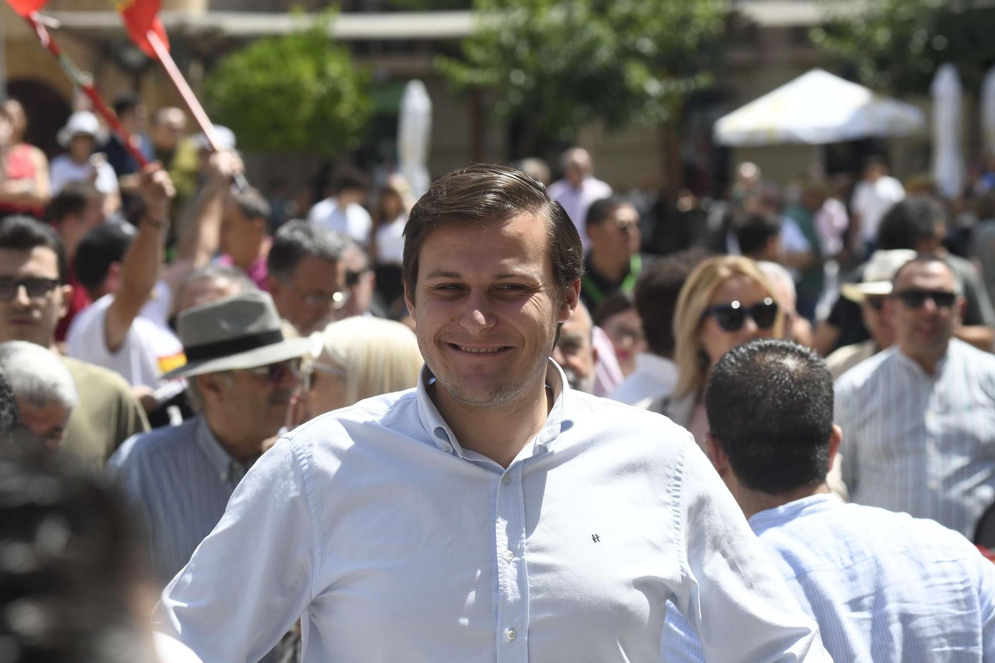 Acto de Santiago Abascal y Jorge Buxadé en Murcia