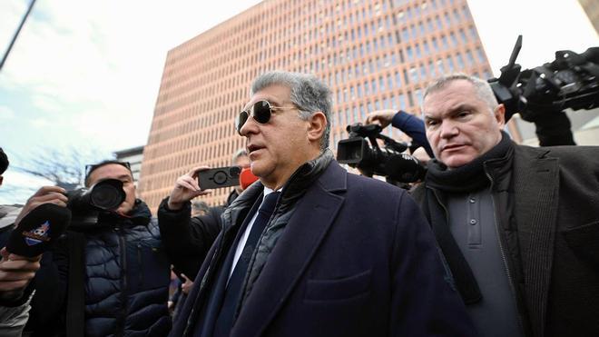 Laporta, en la Ciutat de la Justícia para declarar por presunta estafa