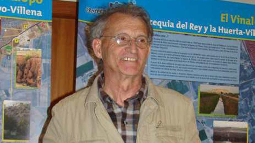 Pedro Costa en la Casa de Cultura de Villena.