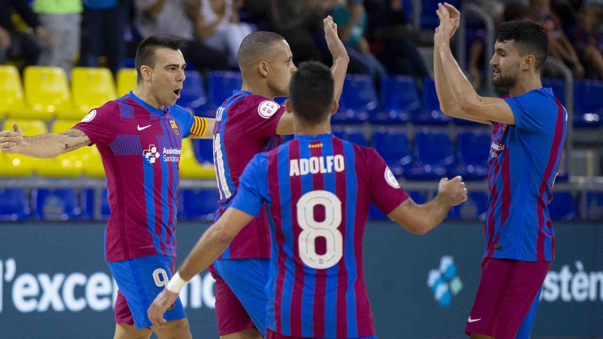 El Barça logró su primera victoria liguera