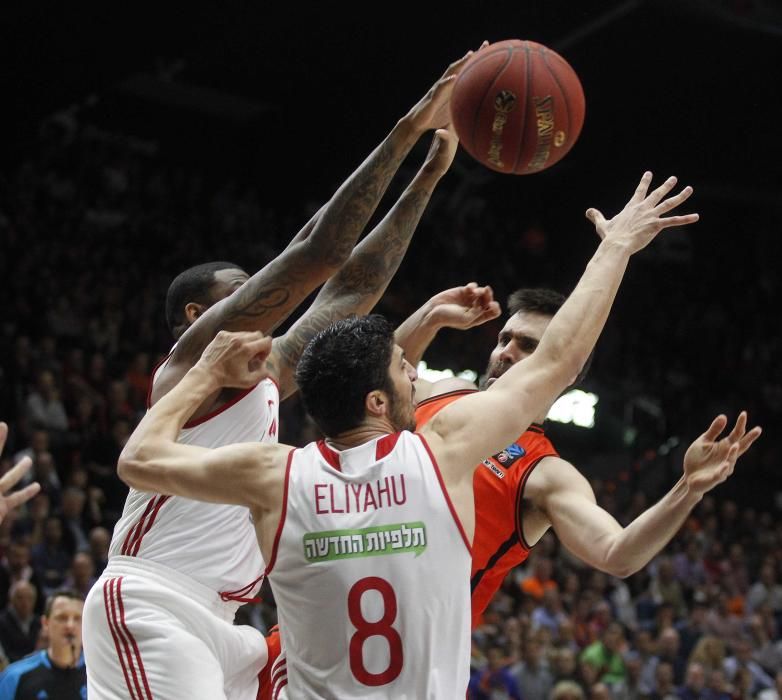 Valencia Basket - Hapoel Jerusalén, en fotos