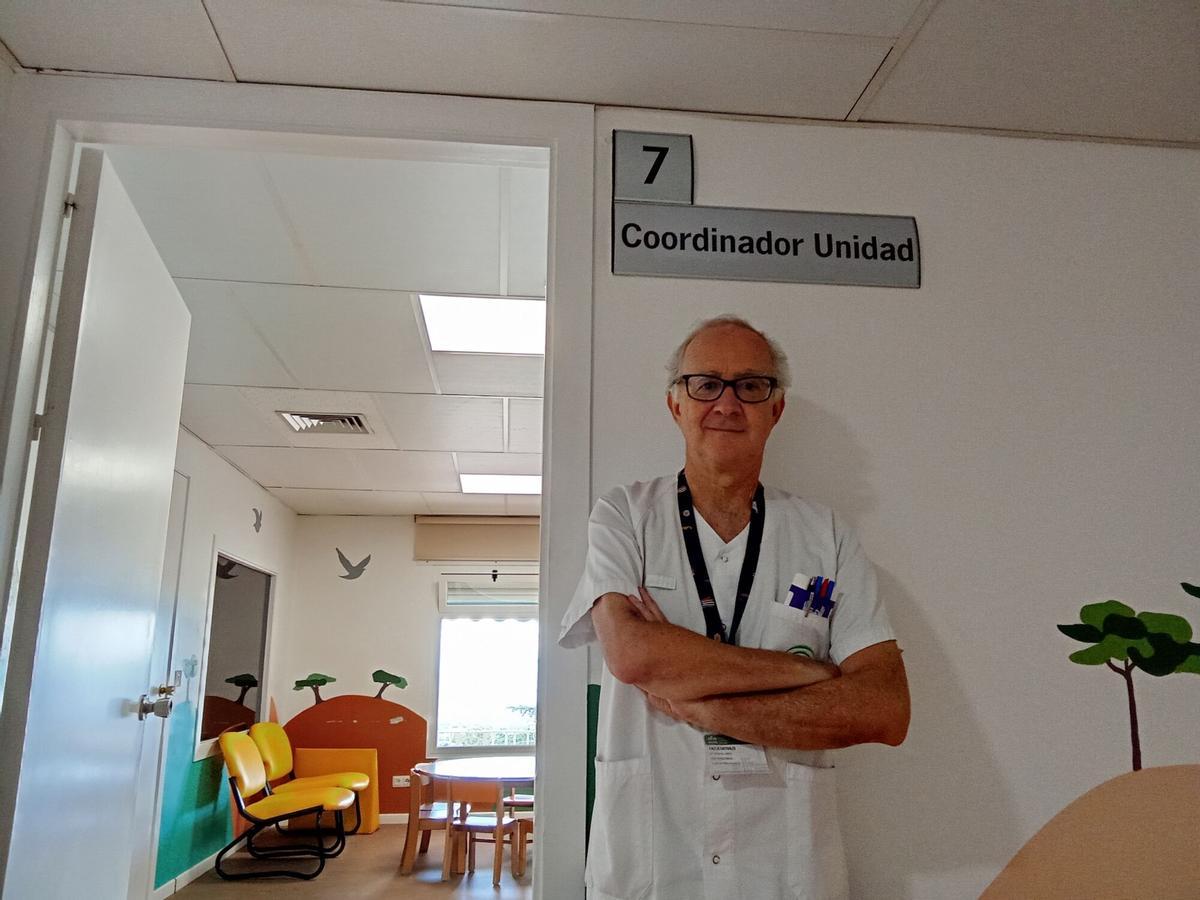 Rafael Burgos, coordinador de la Unidad de Salud Mental Infanto-Juvenil del Reina Sofía.