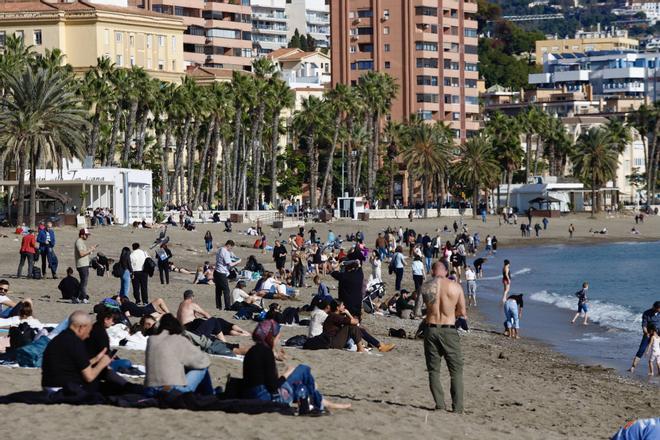 Buen tiempo en Málaga el día de Navidad