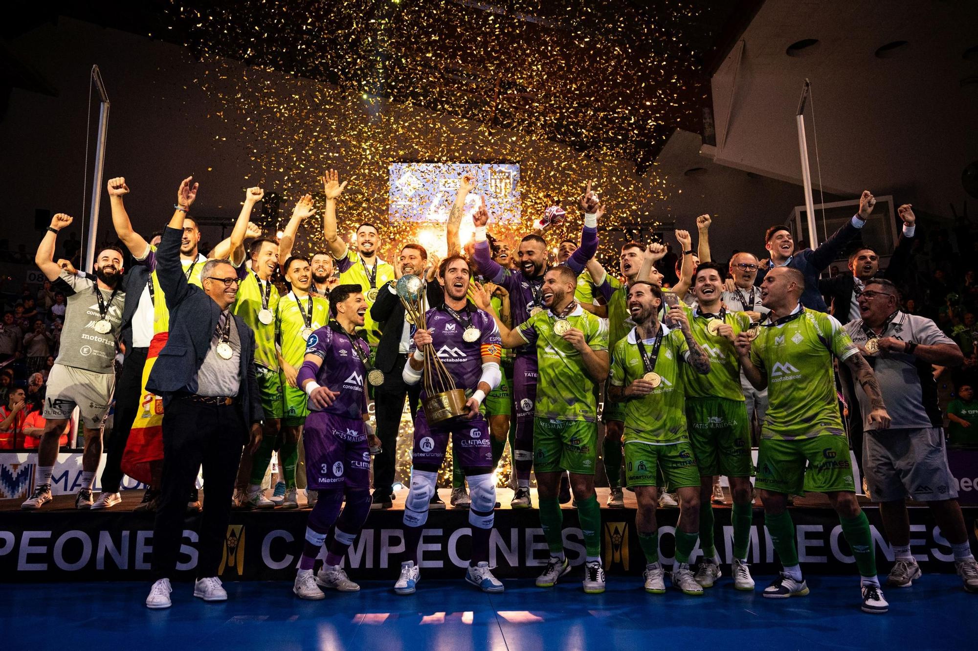 El Palma Futsal gana, ante Peñarol (4-2), su tercera Copa Intercontinental