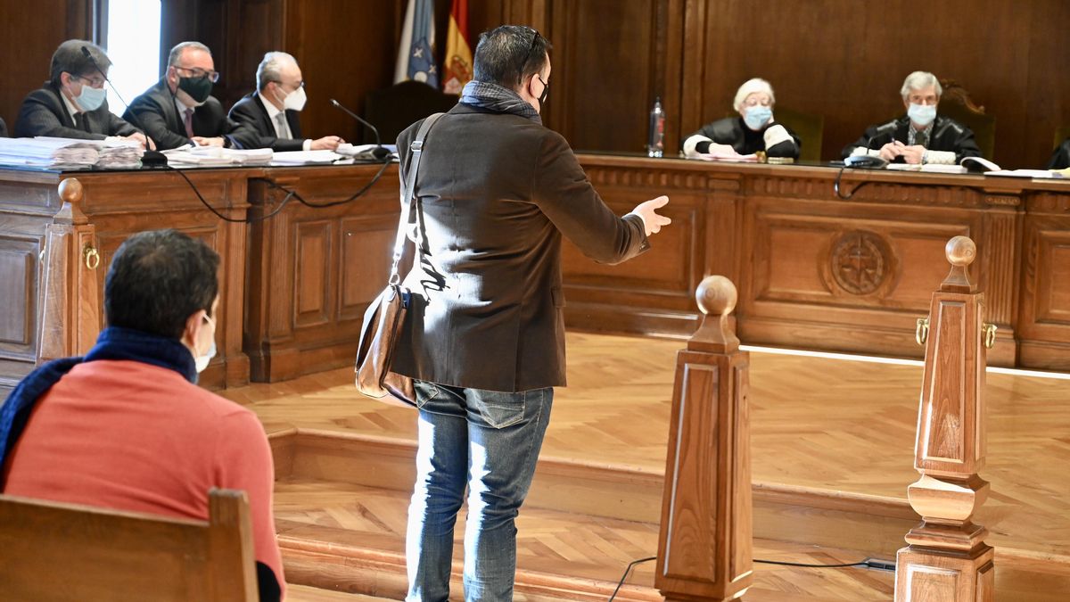 Un momento del juicio oral celebrado en enero.