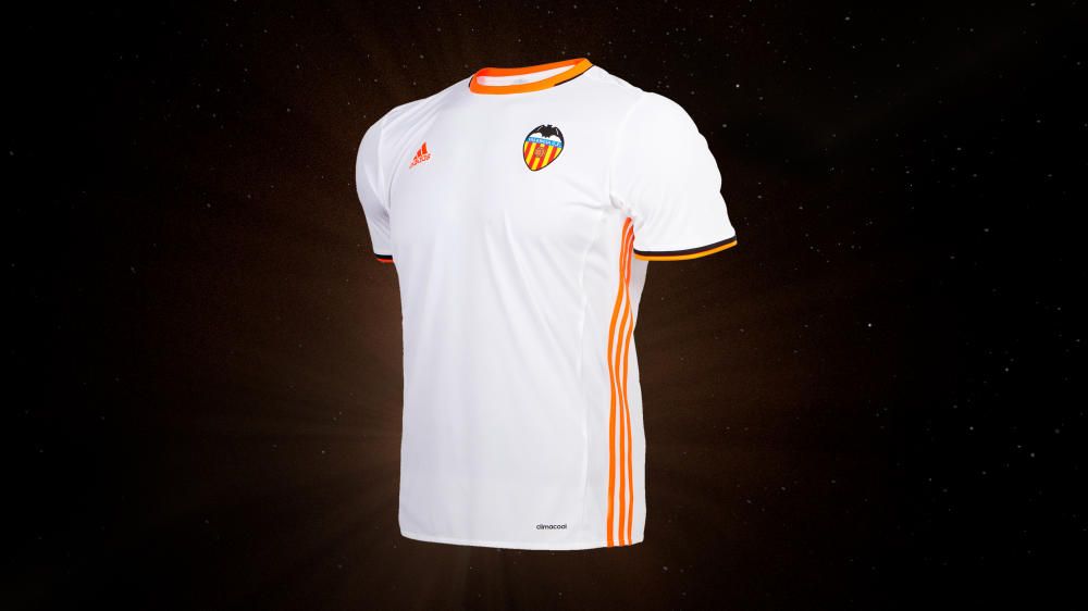 Las nuevas camisetas del Valencia CF 2016/17