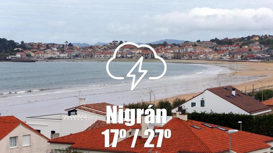 El tiempo en Nigrán: previsión meteorológica para hoy, domingo 24 de mayo