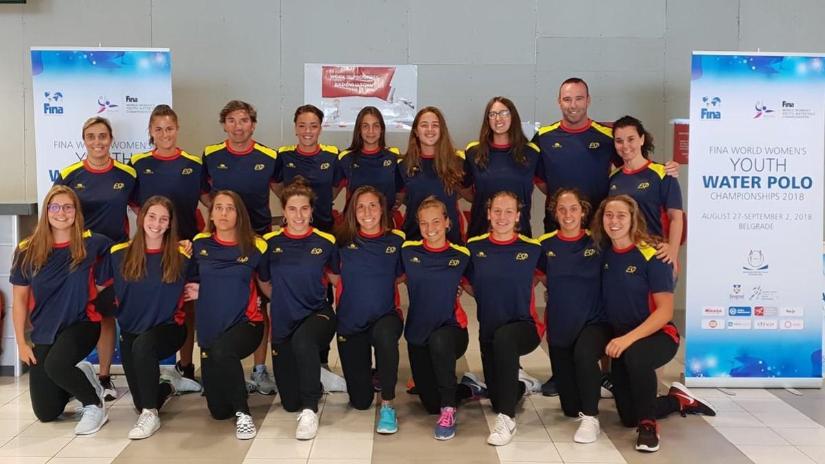 La selección española femenina sub-18 en el Mundial de Belgrado