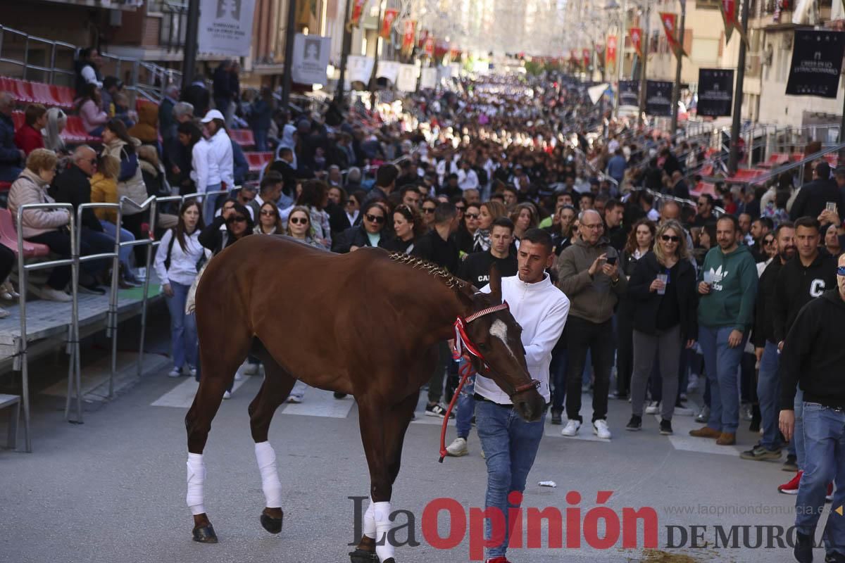 Concurso de caballo a pelo: pasacalles hasta el Hoyo en Caravaca