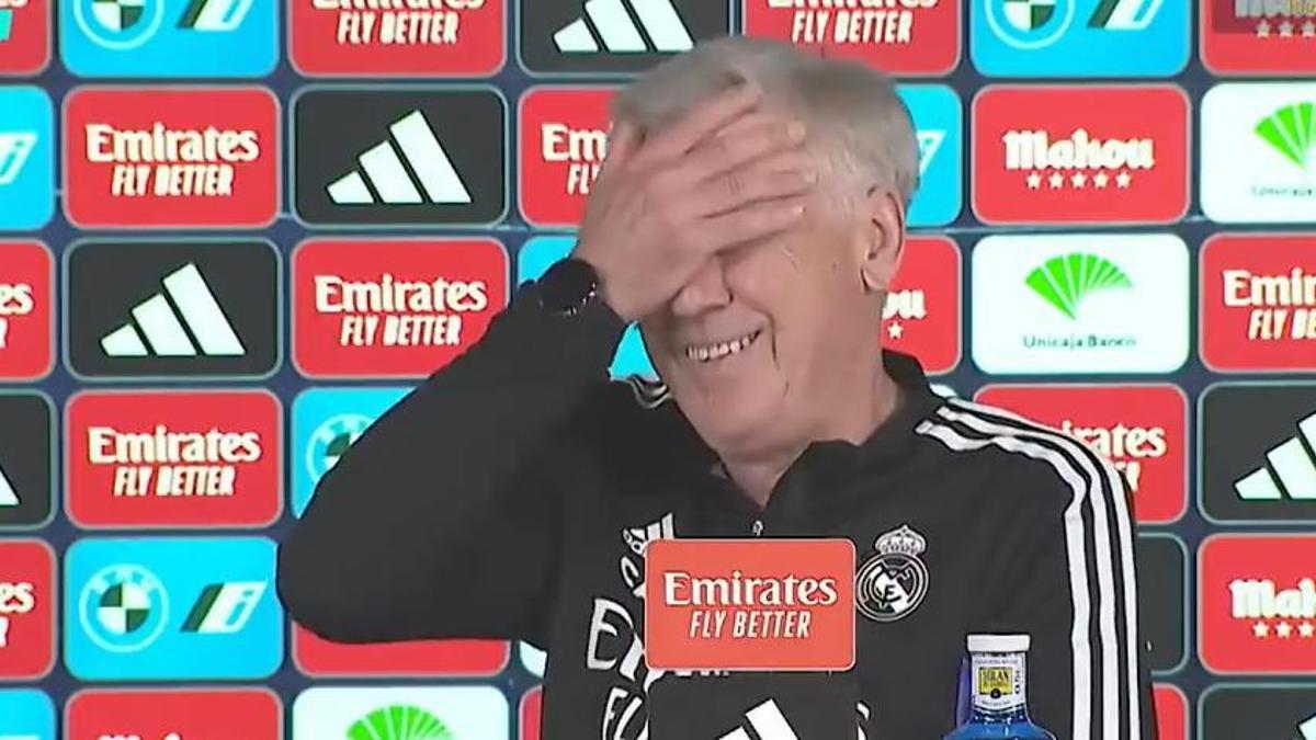 ¡Ancelotti vuelve a ser viral! No te pierdas su reacción cuando le preguntan por Harry Kane...