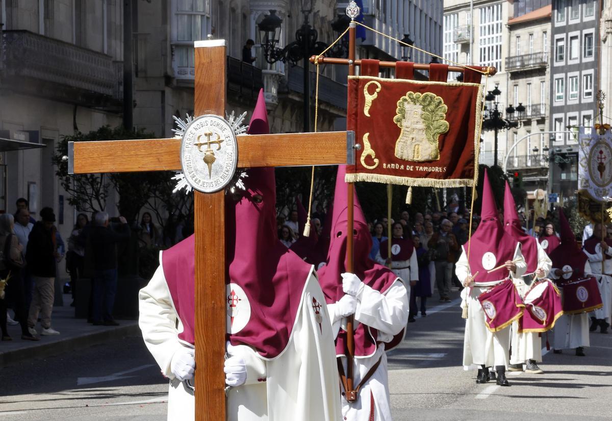 La procesión de la Borriquita de Vigo este Domingo de Ramos, en imágenes