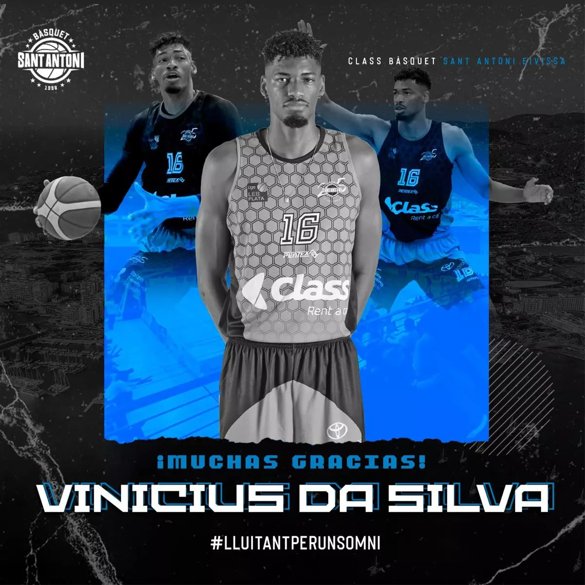 Vinicius Da Silva y el Class Bàsquet Sant Antoni separan sus caminos