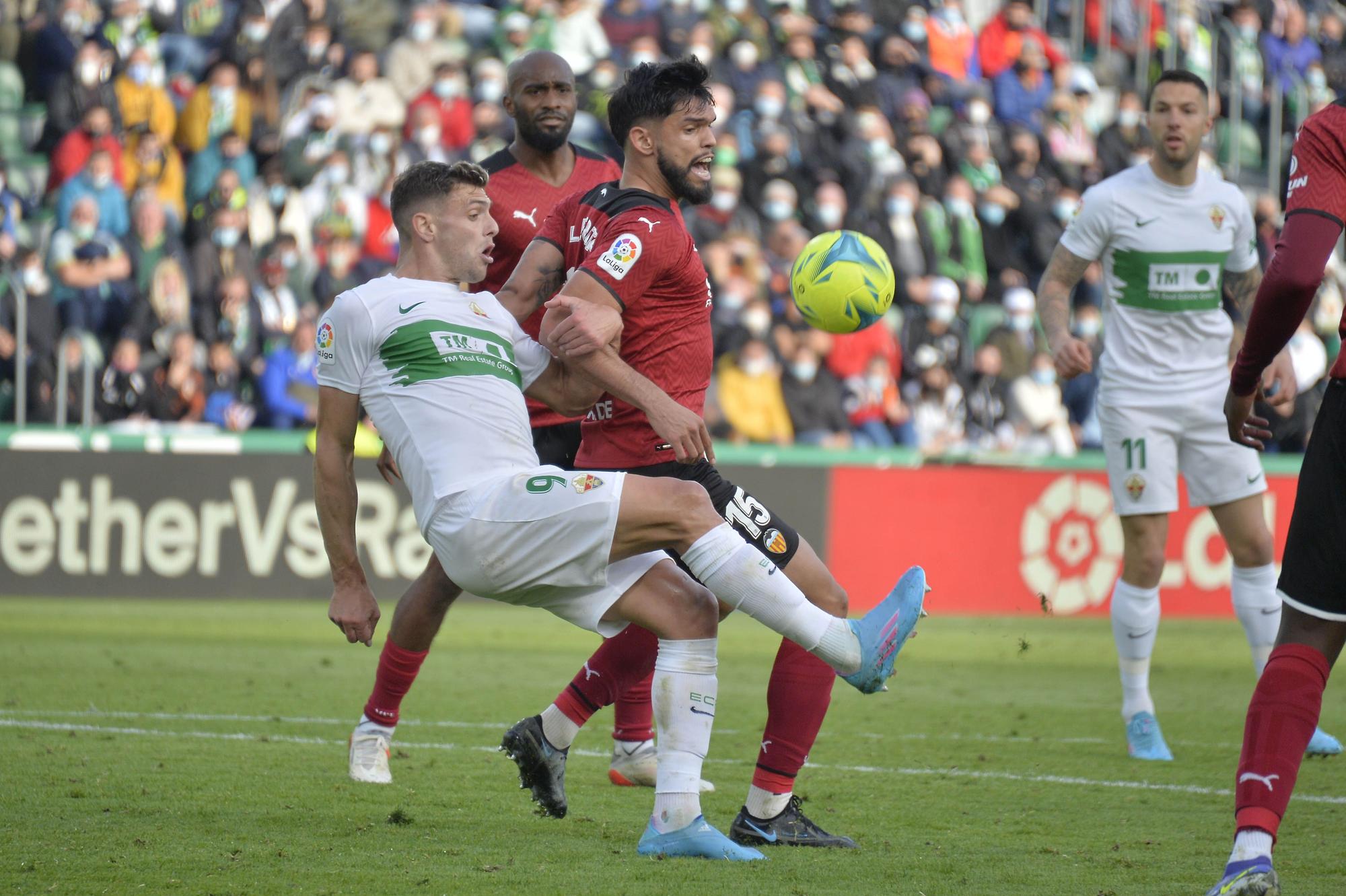 Las  imagenes del Elche:0 Valencia :1