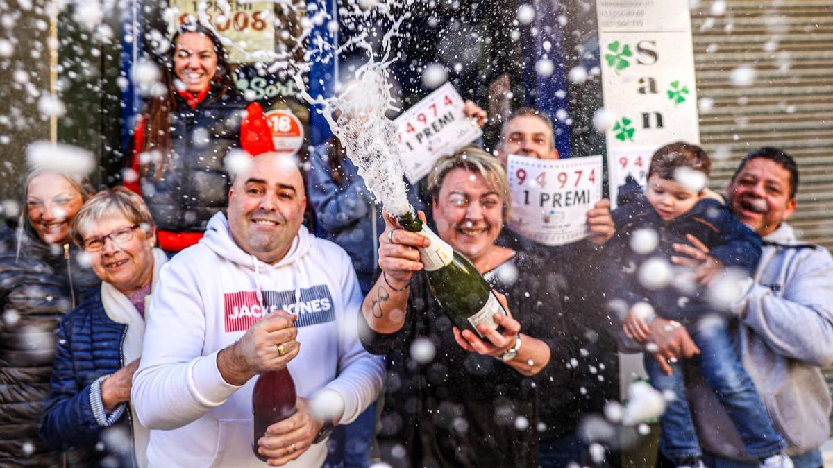 Celebraciones por el sorteo de El Niño