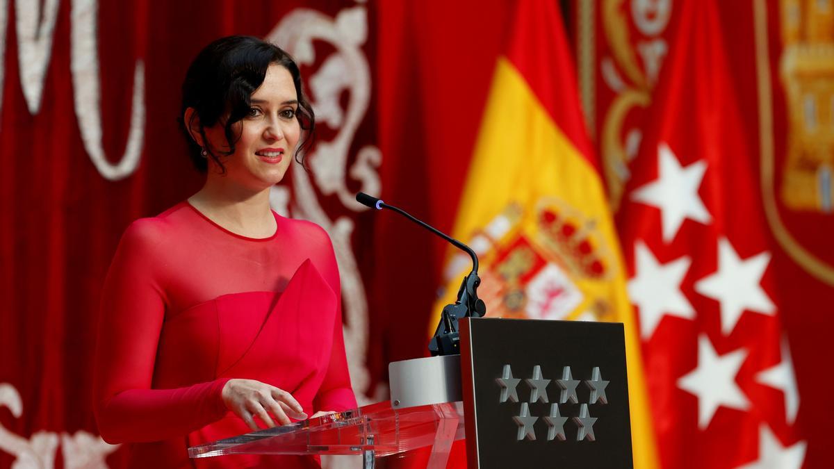 Investidura de la presidenta de la Comunidad de Madrid, Isabel Díaz Ayuso