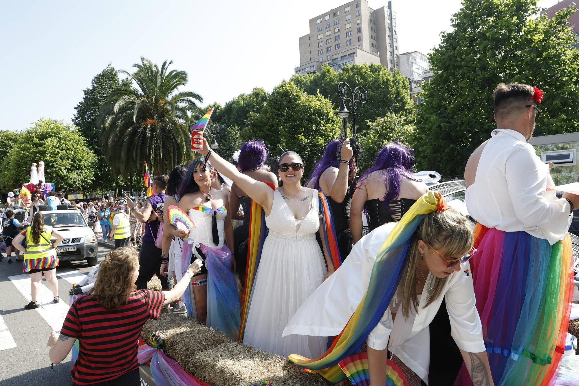 Así fue el desfile del Orgullo en Gijón (en imágenes)