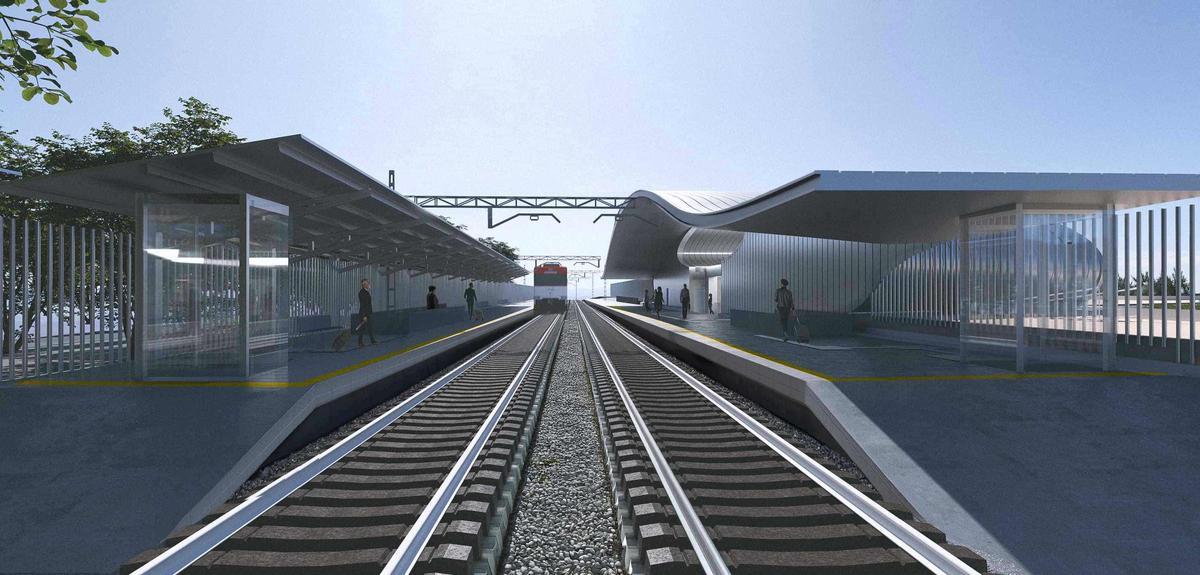 La futura estación de Cercanías de Dos Hermanas, en imágenes