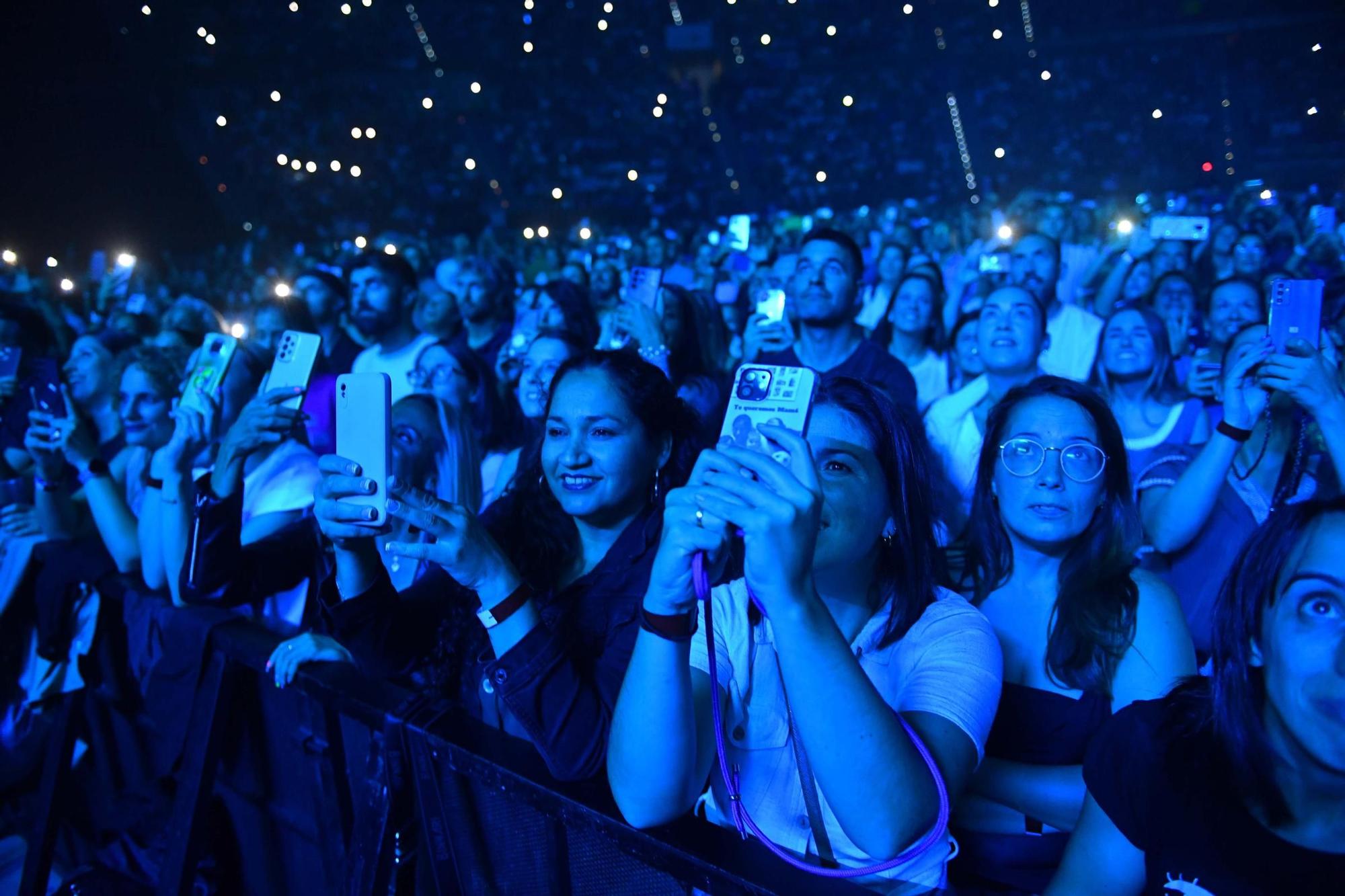 Concierto de David Bisbal en el Coliseum de A Coruña