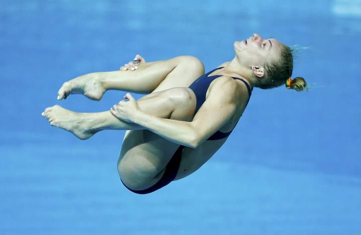 Las pruebas de salto y de natación sincronizada en el Mundial de Kazán dejan estampas espectaculares