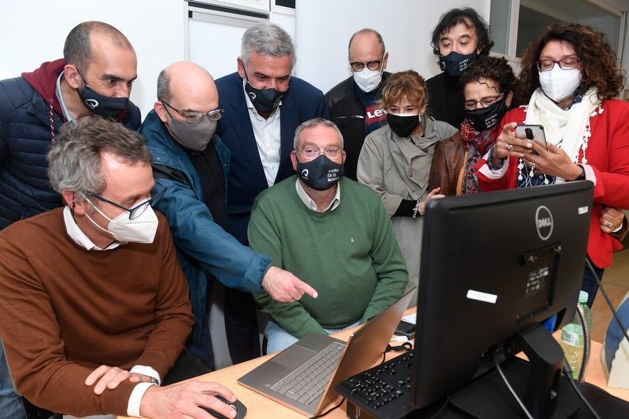 El equipo de Luis Serra celebra la victoria en las elecciones de la ULPGC