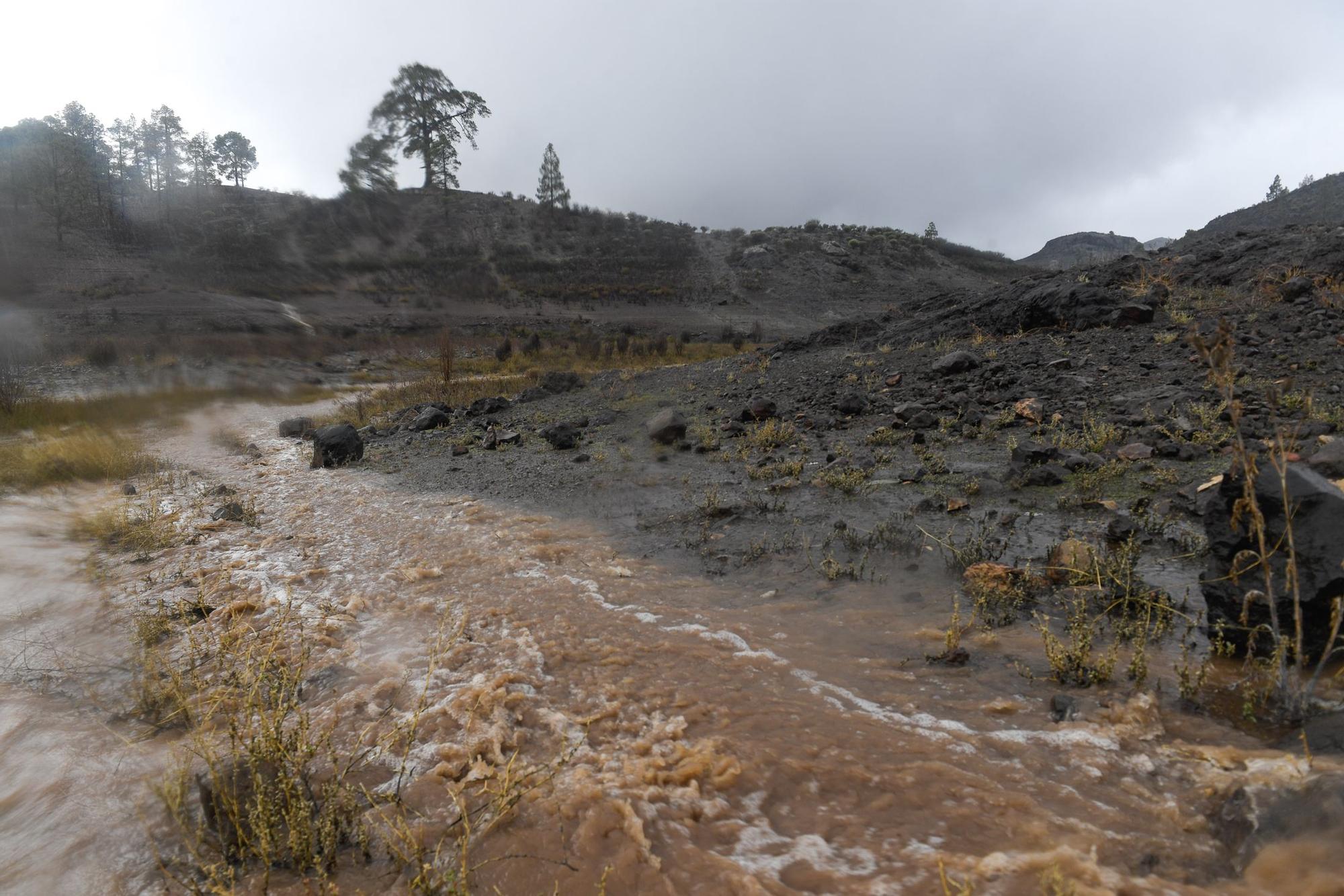 Las lluvias vuelven a caer en Gran Canaria