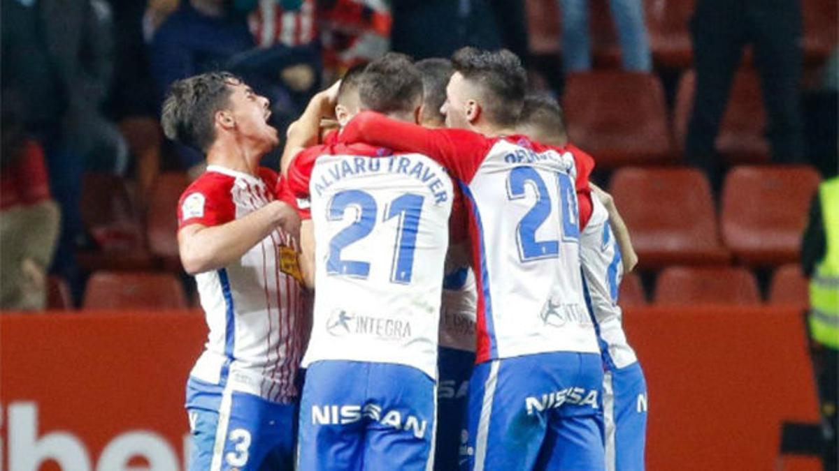 Victoria por la mínima del Sporting ante la Ponferradina