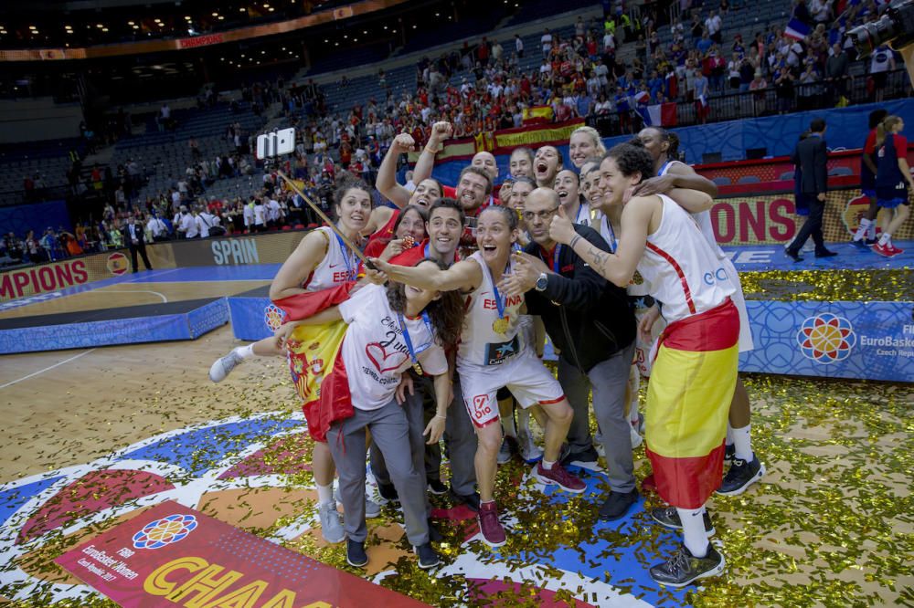 Alba Torrens gana la medalla de oro con España en el Europeo