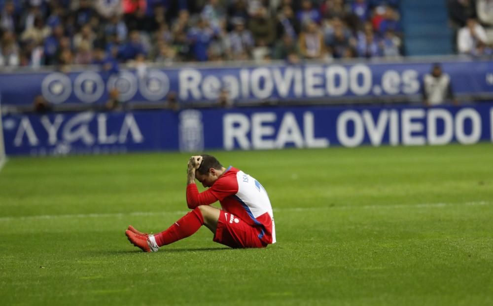 Derbi asturiano: El Real Oviedo - Sporting, en imágenes