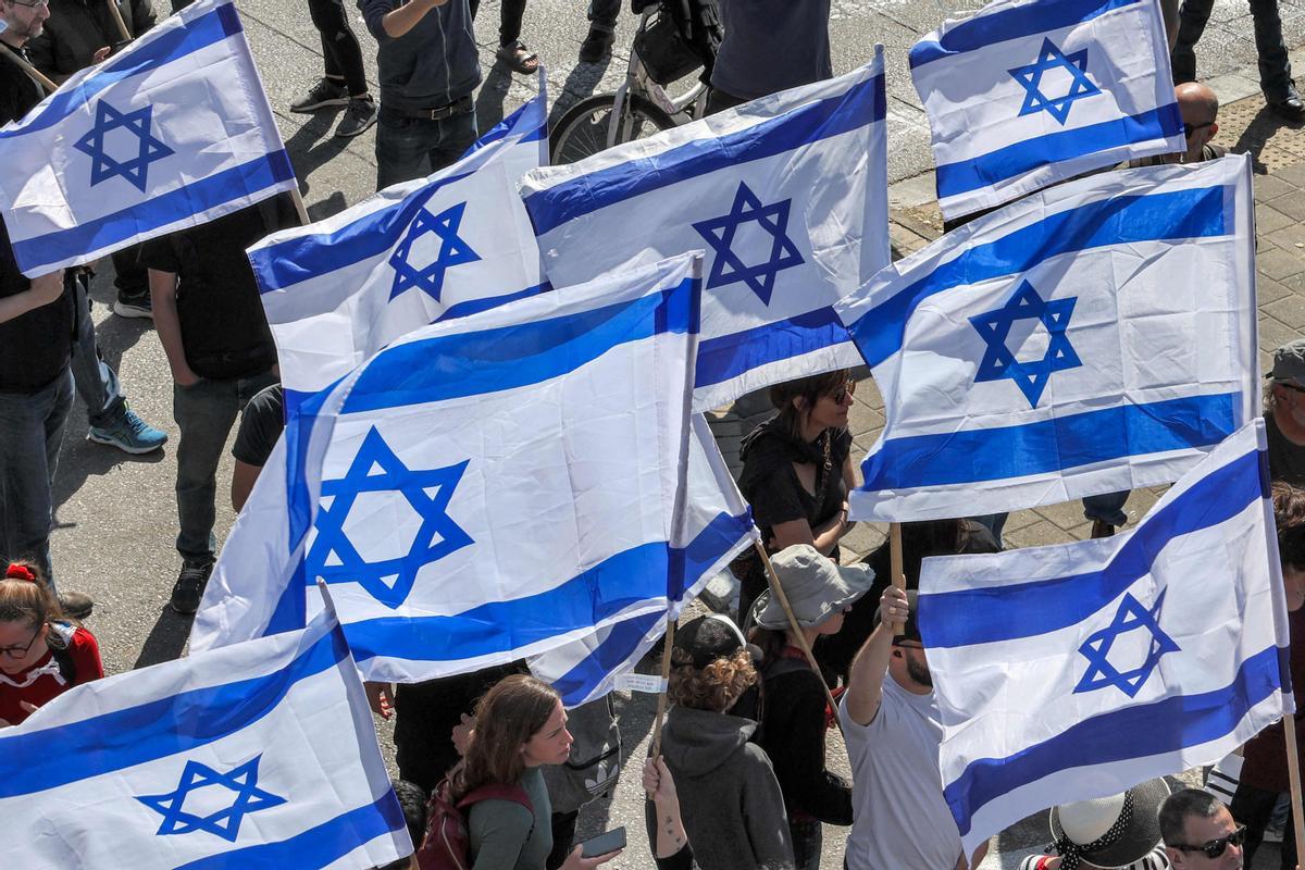 Protestas en Tel Aviv por la polémica reforma judicial del Gobierno de Netanyahu