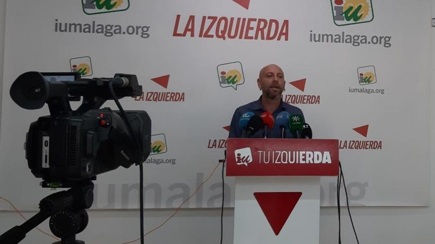 Ernesto Alba, ayer en rueda de prensa.